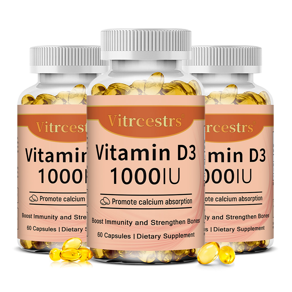 Health Wellness And - Vitamin D3 1000 IE Kapseln, unterstützt