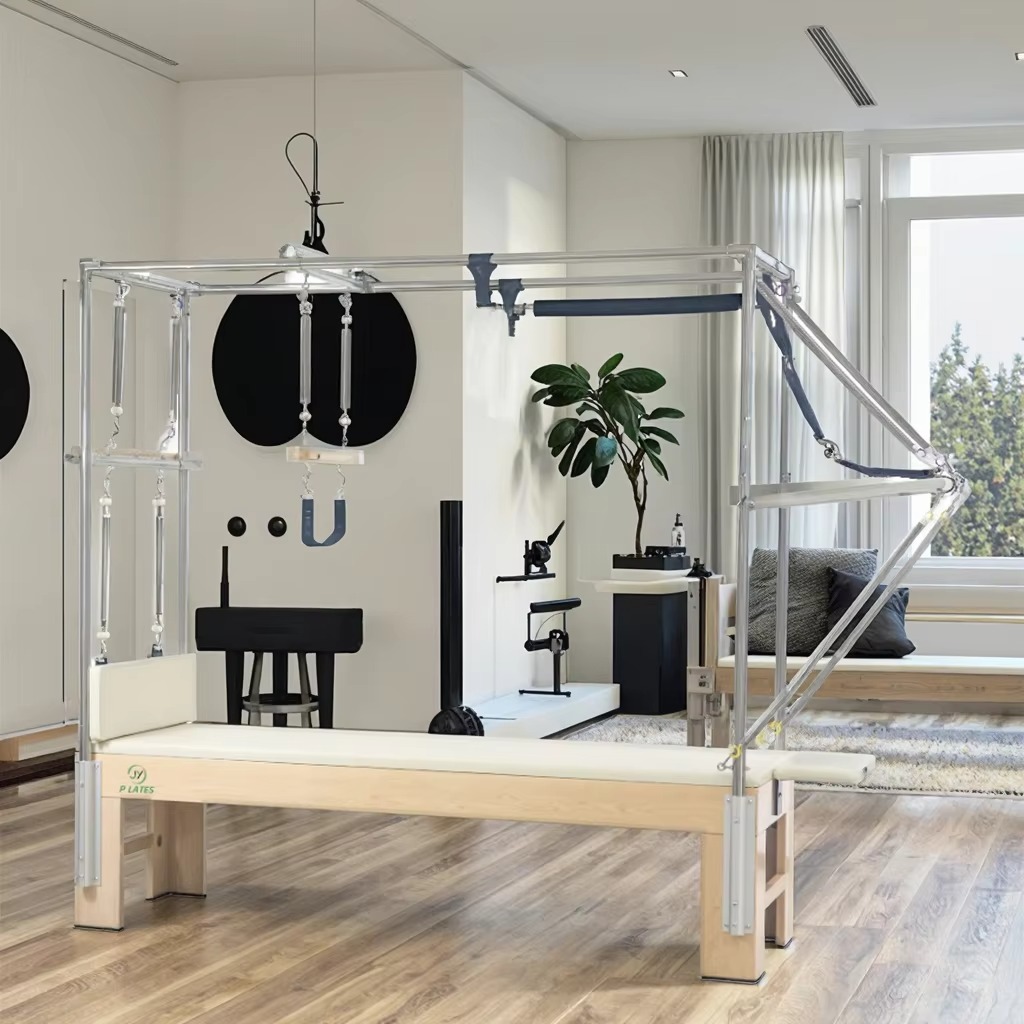Health & Wellness Là Gì - Professioneller, langlebiger Pilates-Reformer aus Ahornholz mit