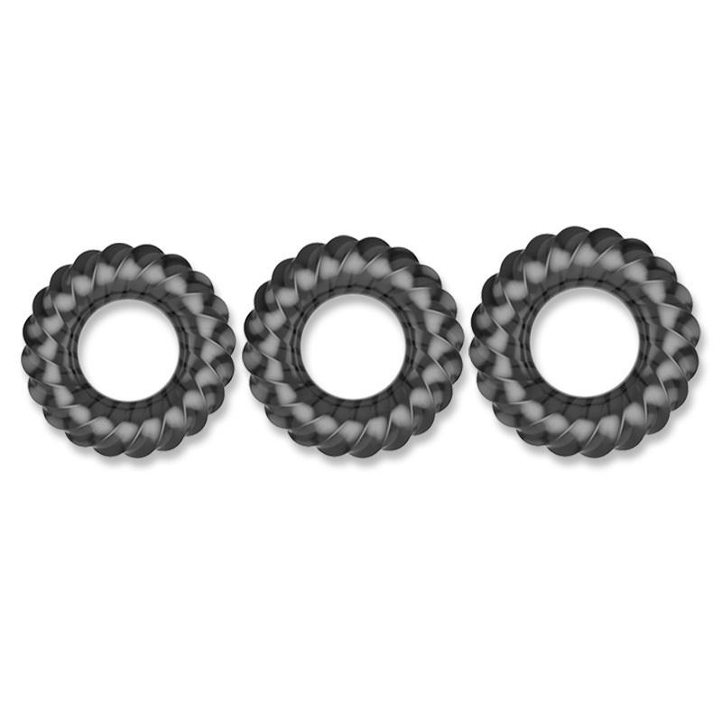 3 Stück TPE Penisringe für Män – Wellness Health. Ring Bewertung und Preis