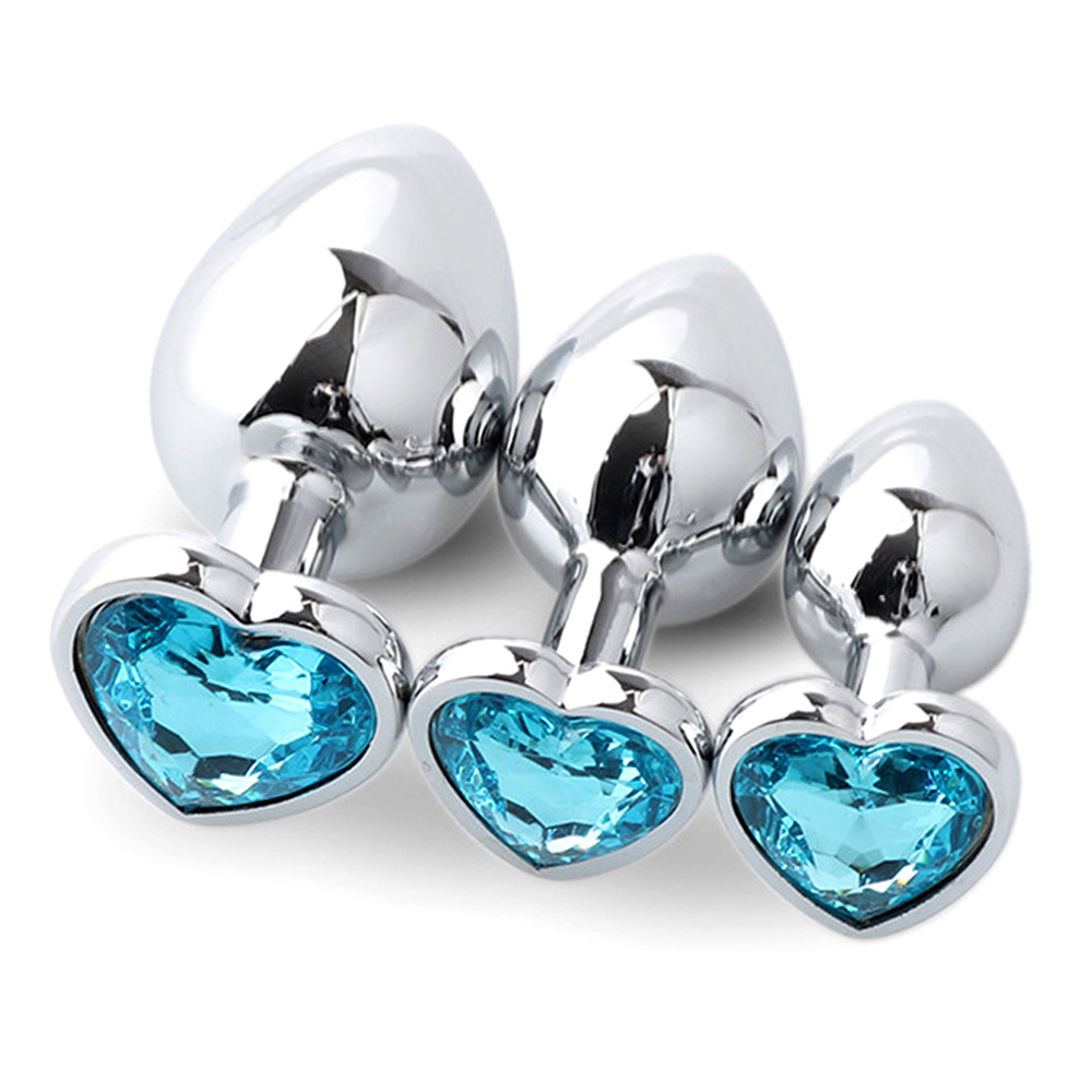 3 Stück Metall-Analplug für Pa – Health Wellness And Bewertung und Preis